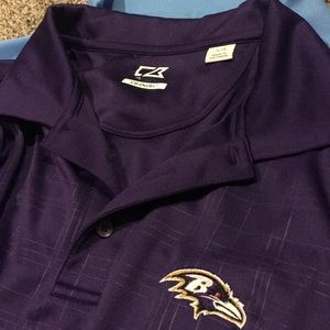 MOVING SALE! Men's Baltimore Ravens polo shirt